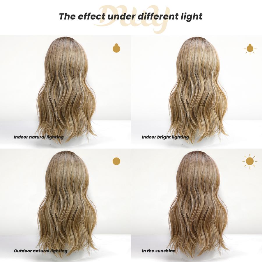 Rhea-DWY Mono 22-Inch Lace Front Curly Wig