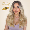 [CLEARANCE SALE] Zoe H-DWY Lace Front T Part Water Wavy Blonde Dyed Version Glueless Synthetic Wig