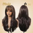 Caroline-DWY 26-Inch MiraScalp Long-Length Body Wave Silver Grey Wig