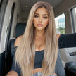 Clara DWY Ombre Blonde Glueless Lace Front Wig - Pre-Plucked & Pre-Cut Synthetic Wig