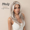 Adeline- DWY 13×4 Filter Lace Front Free Part Layered  Straight Blonde Synthetic Wig
