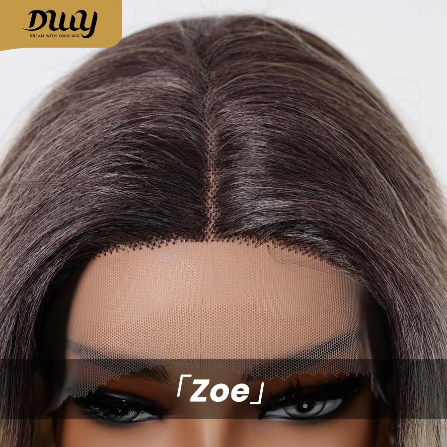 [CLEARANCE SALE] Zoe H-DWY Lace Front T Part Water Wavy Blonde Dyed Version Glueless Synthetic Wig