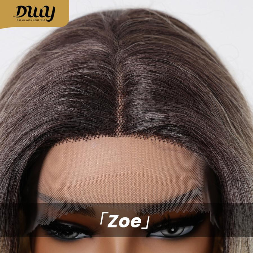 [CLEARANCE SALE] Zoe H-DWY Lace Front T Part Water Wavy Blonde Dyed Version Glueless Synthetic Wig