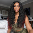 DWY Black and Red Curly Wig for Black Women – Bold and Beautiful