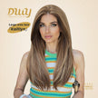 Kaitlyn-DWY 13*4 Free Parting Hand -Tied Top Middle Length  Glueless Synthetic Wig