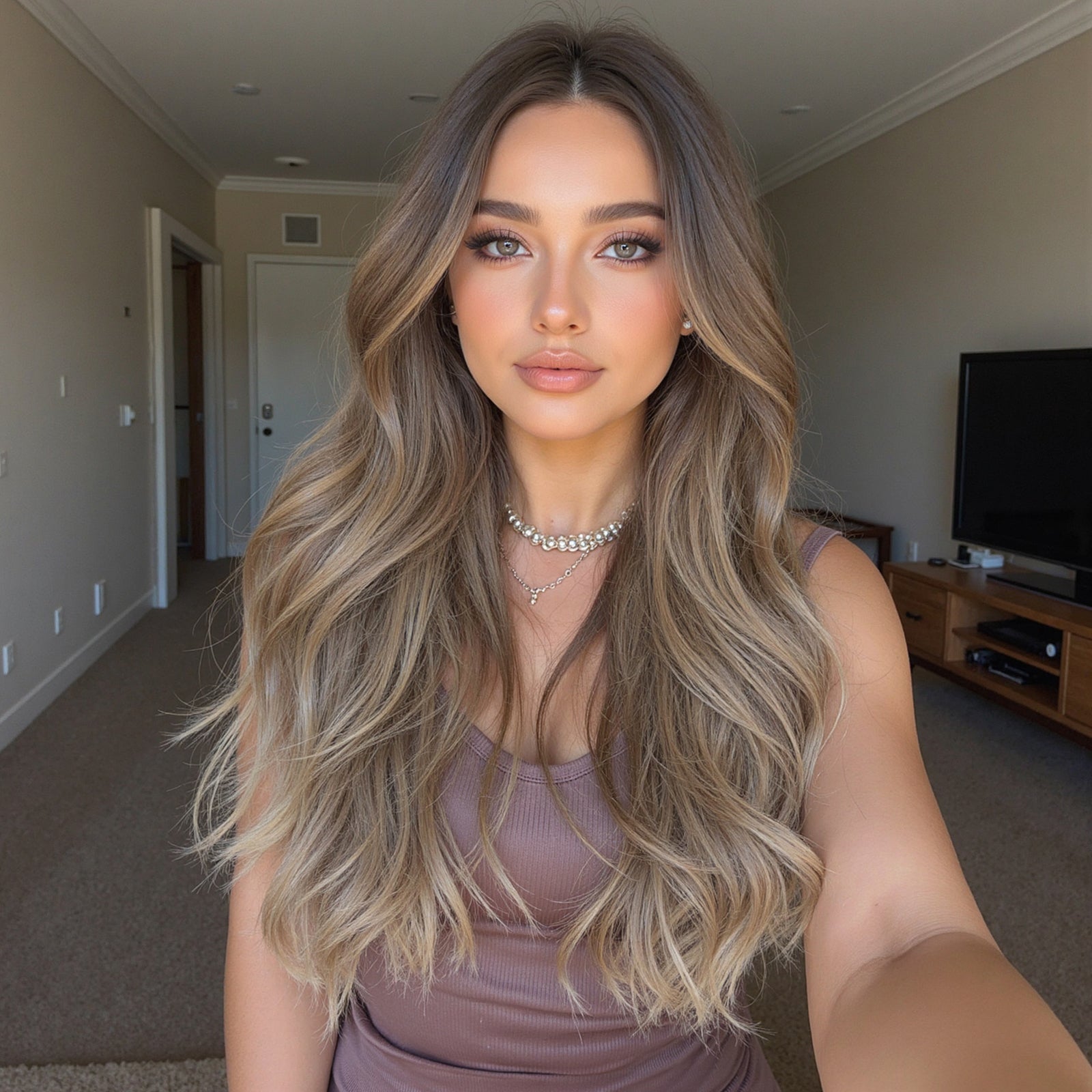 Lake-DWY 25 Inches Soft Curls Synthetic Wig