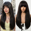 DWY Elegant Natural Black Synthetic Wig
