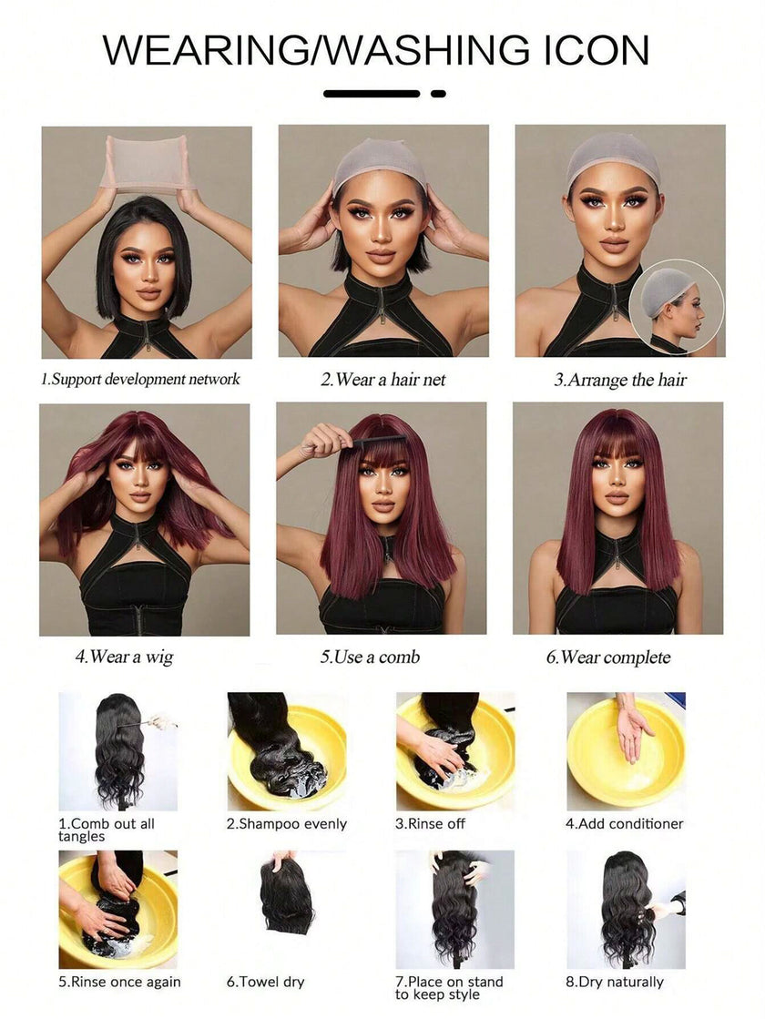 Valentina- New Arrival DWY 13×6 Lace Front Free Part Long-Length Curly Brown with Highlights Glueless Synthetic Wig