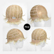 Bella-DWY Mono Lace Front Free Part Blonde Pixie Synthetic Wig