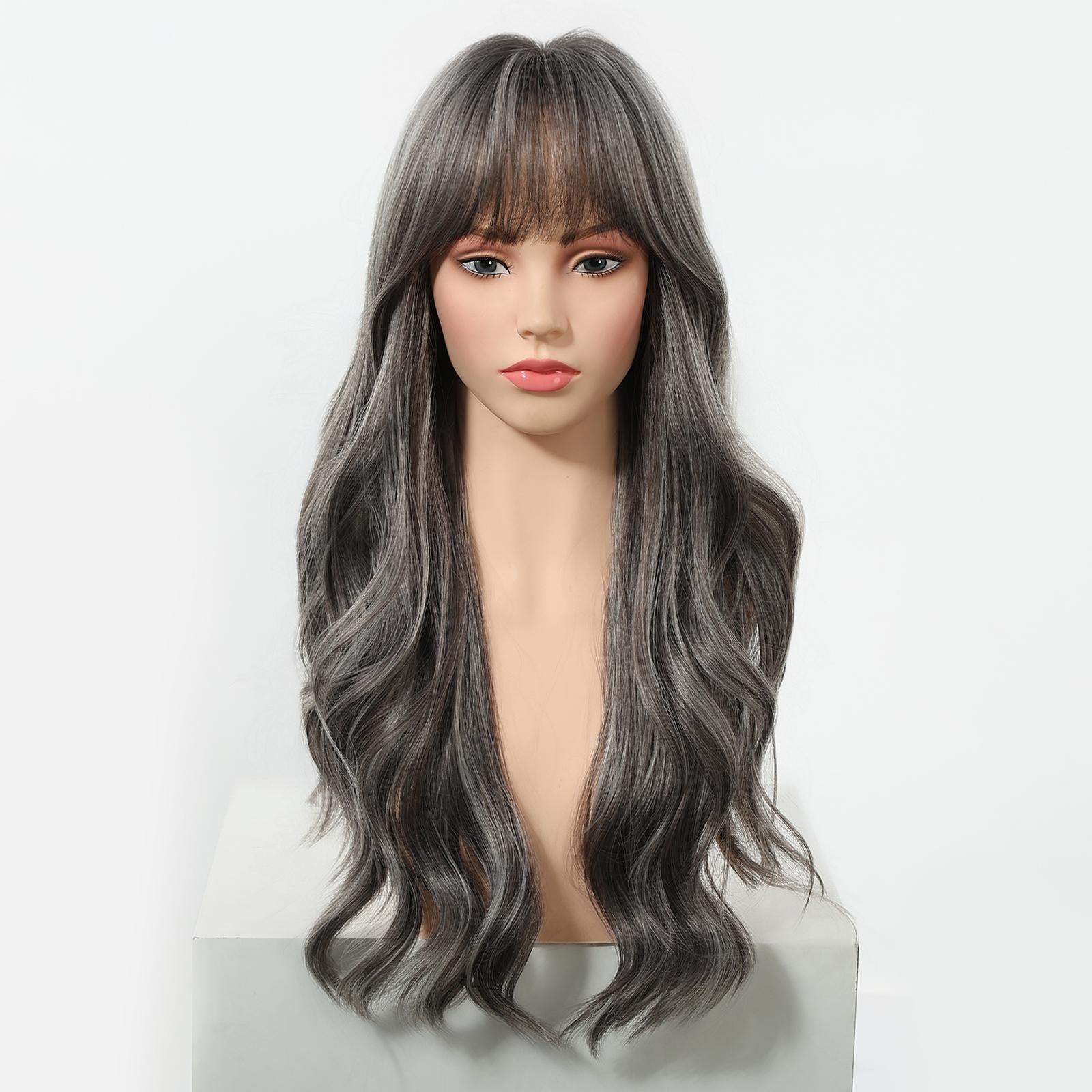 Restocked! Loni-Best Seller DWY MiraScalp Long Wave Versatile Babe Light Glueless Synthetic Wig