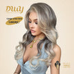 Lacey-DWY Filter Lace 13x6 Lace Front Ombre Blonde Curly Wig