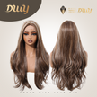 DWY Synthetic Lace Front Body Wave Wig – Glueless Money Pieces HD Lace Wig