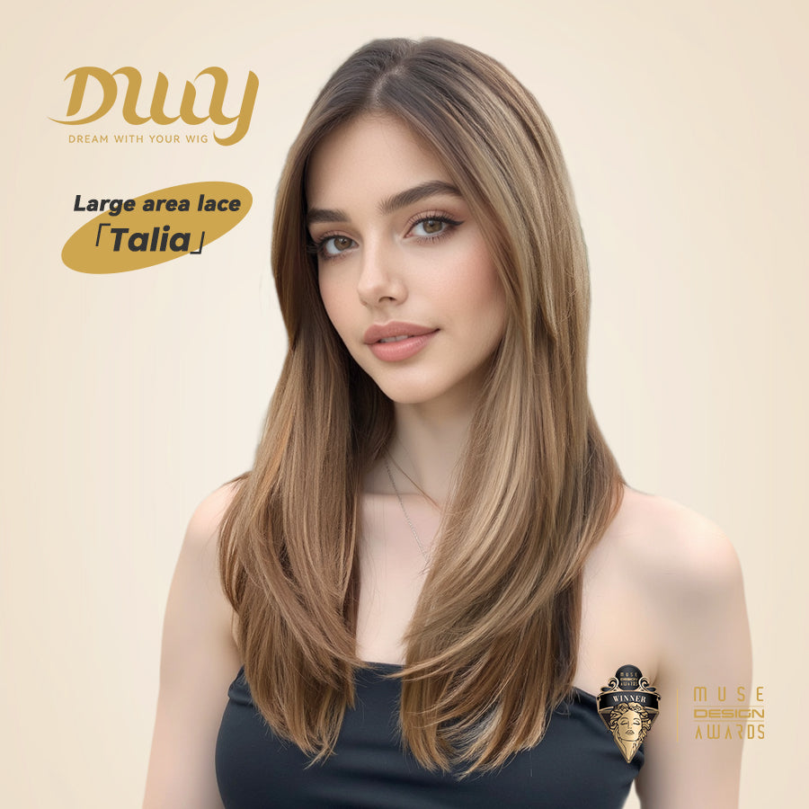 Talia C-DWY 13×6 Lace Front Free Part Long Straight Glueless Synthetic Wig