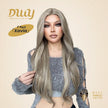 Xavia-DWY Lace Front Middle Part Long Blonde Wavy Glueless Synthetic Wig