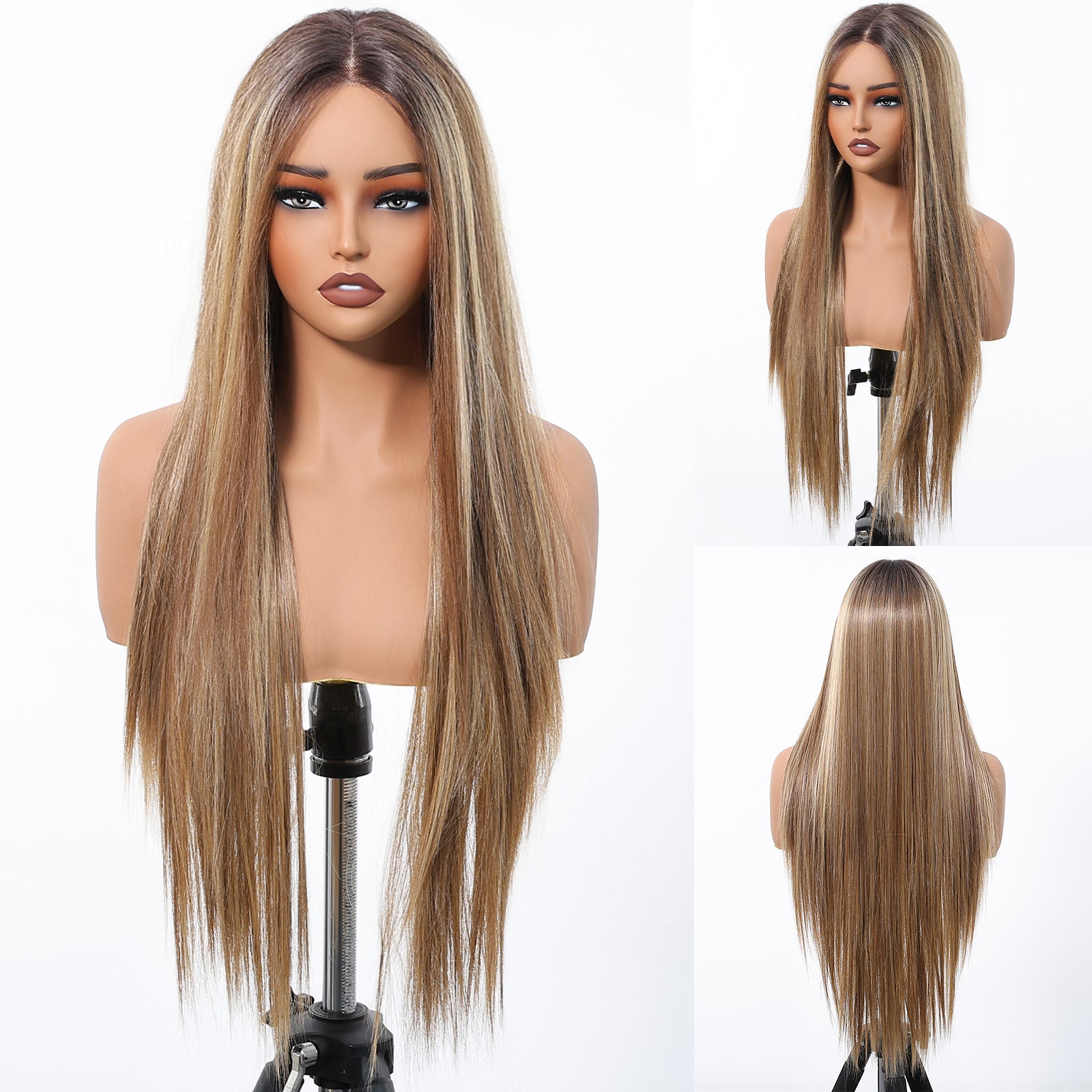 DWY-Body Wave Lace Front Wigs  Pre Plucked 13x4 HD Lace Frontal Wigs Human Hair 180 Density Natural blonde Wigs for Women Human Hair Lace Front Wig with Baby Hair Glueless