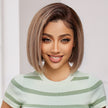 DWY wigs 8 Inch ombre light brown short straight wig DWY-wig003-1