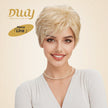 [CLEARANCE SALE] Lira H-DWY Mono Lace Front Free Part Short Pixie Glueless Synthetic Wig for Women 2 Shades 8 Inches