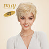 [CLEARANCE SALE] Lira H-DWY Mono Lace Front Free Part Short Pixie Glueless Synthetic Wig for Women 2 Shades 8 Inches