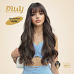 [CLEARANCE SALE] Ade -DWY Long-length Water Wave Glueless Synthetic Wig for Women 24 Inches