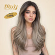 Liora-DWY SkinWeft Mono Lace Front Free Part Straight Glueless Synthetic Wig