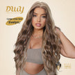 Evelyn-DWY 13×6  Libera  Free Part Long-Length Water Wave Glueless Synthetic Wig