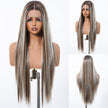DWY-Body Wave Lace Front Wigs Pre Plucked 13x4 HD Lace Frontal Wigs Human Hair 180 Density Natural blonde and grey Wigs for Women Human Hair Lace Front Wig with Baby Hair Glueless