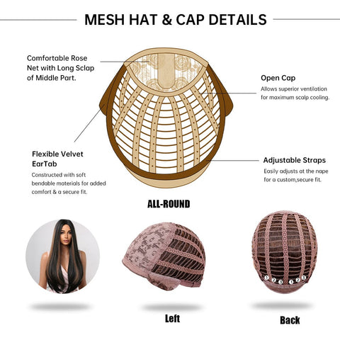 【Early Black Friday】Dwy 23-28 Inches Long Synthetic Wig - Django