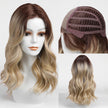 Remi-DWY Mono Lace Front Free Part Ombre Blonde Mid-Length Glueless Synthetic Wig