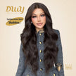 Bobba-DWY Free Part 13×6 Black Curly Tresses Synthetic Wig