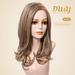 Ella-DWY Glueless Synthetic Wig for Women - Shoulder-Length Curly Ends with Free Parting