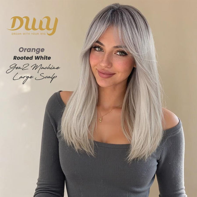 Model wearing DWY 