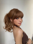 [*NEW!!] [Renay] DWY 24 Inch Long Curly Brown Ombre Blonde Wigs for Women Daily,Partyor Cosplay Use LC2106-1 111