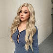 Wanda-DWY Lace Front T-Part Tresses Curly Stunning Blonde Synthetic Wig