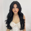 Myla-DWY Lace Front 13×6 Free Part Black Tresses Wavy Synthetic Wig