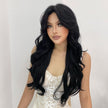 Myla-DWY Lace Front 13×6 Free Part Black Tresses Wavy Synthetic Wig