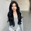 Myla-DWY Lace Front 13×6 Free Part Black Tresses Wavy Synthetic Wig