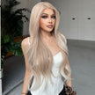 Rosalie-DWY Lace Front 13×6 Free Part  Wavy Light Champion Blonde Synthetic Wig