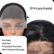 Mae-DWY 28-Inch Wavy Glueless Lace Front Wig for Women