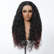 DWY Black and Red Curly Wig for Black Women – Bold and Beautiful