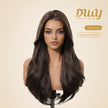 Alissa C-DWY Lace Front Long Natural Brown MINI LACE Part Glueless Synthetic Wig