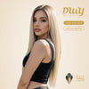 Calista C- DWY 13×6 Lace Front Free Part Long Blonde Gradient Straight Glueless Synthetic Wig