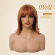 Suki-DWY 12-Inch Glueless MiraScalp Synthetic Wig