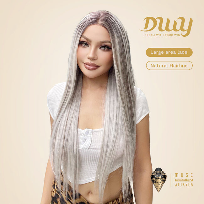 Abigail-DWY Silky Striaight Natural Hairline Librea Lace Front Wig