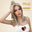 (Us Only)Gisele-DWY Lace Front 13×6 Free Part Mid-Length Natural Wavy Blonde Synthetic Wig