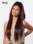 DWY-Lace Front Straight Pre Plucked 13x6 Lace Frontal Wig