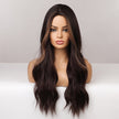 26 inch Long curly wigs brown and blonde highlight wigs women's wigs for daily or cosplay use LC6155-1