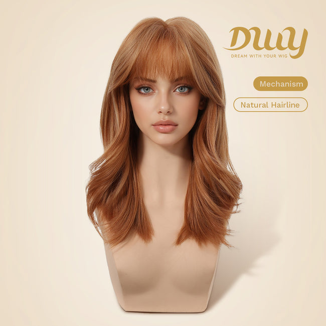 Tegan-DWY 18-Inch MiraScalp Mid-Length Wavy Wig
