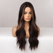 26 inch Long curly wigs brown and blonde highlight wigs women's wigs for daily or cosplay use LC6155-1