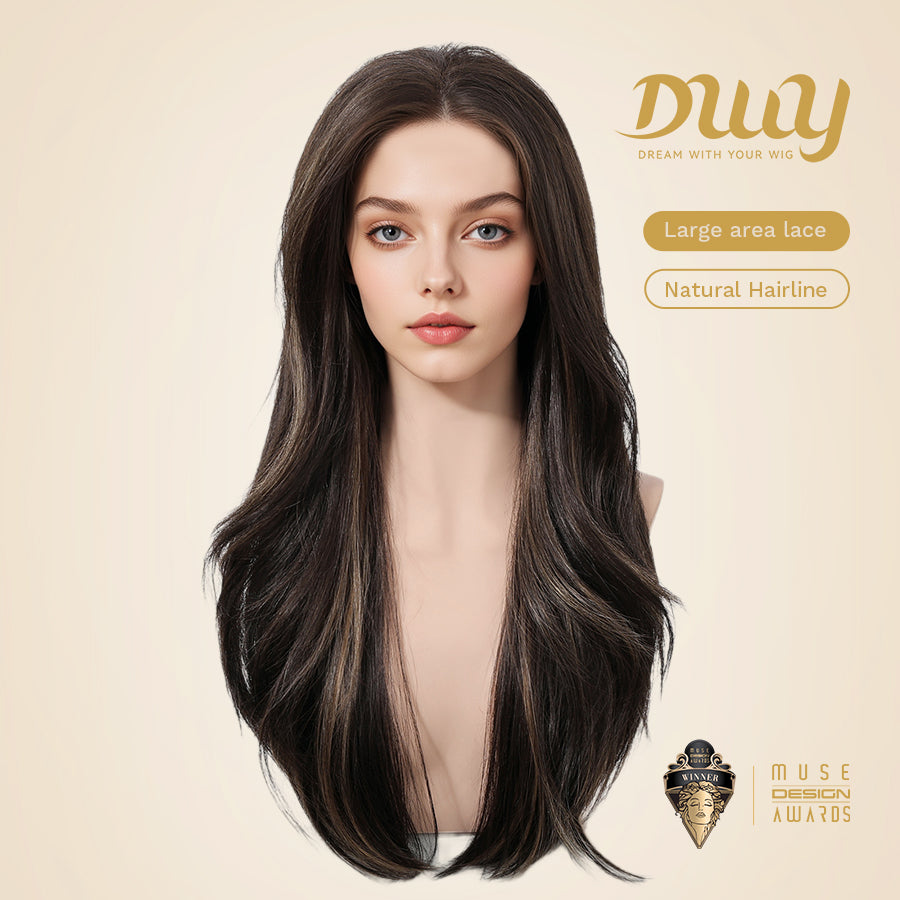 DWY Mireille - New Arrival 24 Inch Lace Front Glueless Synthetic Wig