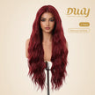[CLEARANCE SALE] Maren -DWY Lace Front Middle Part Long-Length Water Wavy Dyed Version with BB Hair Glueless Synthetic Christmas wigs for women